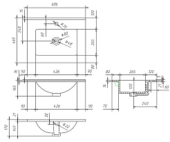 Am.Pm Мебельная раковина SPIRIT 2.0 60 – фотография-3